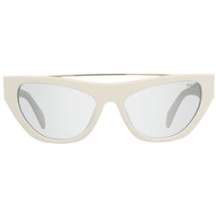 Emilio Pucci White Metal Sunglasses