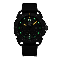 Luminox Black Rubber Watch
