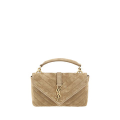Saint Laurent Suede Shoulder Bag