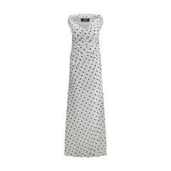 Jacquemus Rita pois long Dress