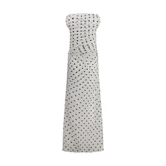 Jacquemus Rita pois long Dress
