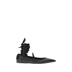 Ferragamo Ballerinas with ribbon