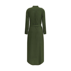 Ella Long silk chemisier Dress