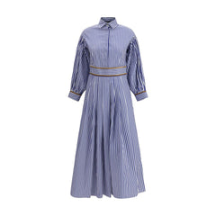 Ella Striped chemisier Dress