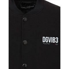 Dolce & Gabbana Black Viscose Jacket
