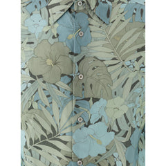Tom Ford Blue Lyocell Shirt