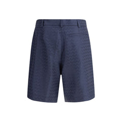 Missoni Tailored Shorts with shiny ZigZag pattern