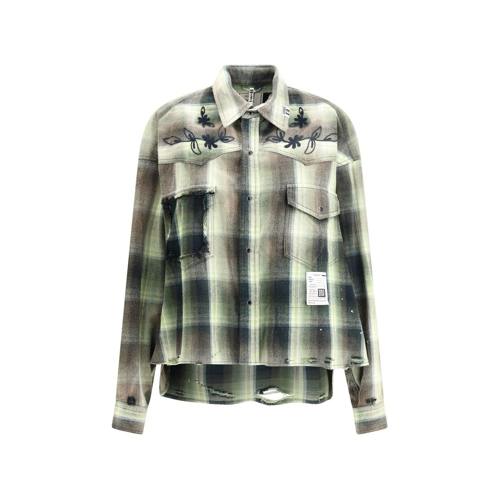 Maison Mihara Yasuhiro Check Shirt