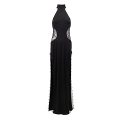 Retrofête Black Viscose Dress