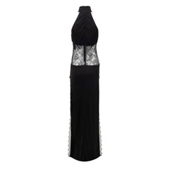 Retrofête Black Viscose Dress