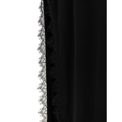 Retrofête Black Viscose Dress