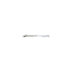 MM6 Minimal Logo Id Tag Bracelet