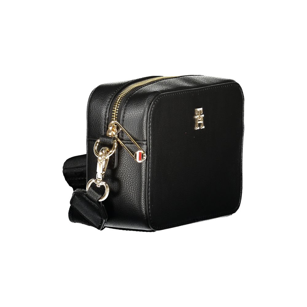 Tommy Hilfiger Black Polyester Women Handbag
