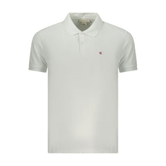 Calvin Klein White Cotton Men Polo Shirt