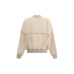 Brunello Cucinelli Semi-sheer Bomber Jacket