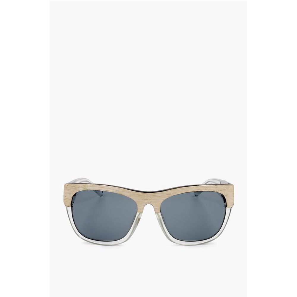 Linda Farrow White Haircalf Sunglass