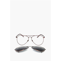 Linda Farrow Black Titanium Sunglass