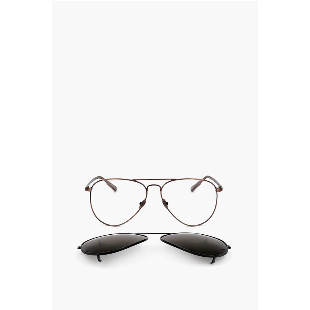 Linda Farrow Black Titanium Sunglass