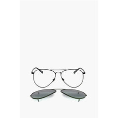 Linda Farrow Black Titanium Sunglass