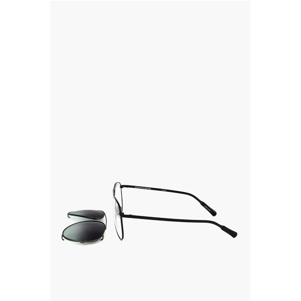 Linda Farrow Black Titanium Sunglass