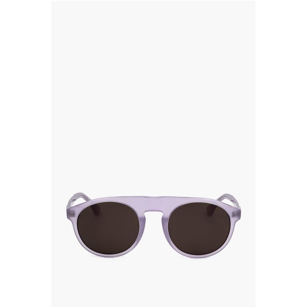 Linda Farrow Purple Haircalf Sunglass