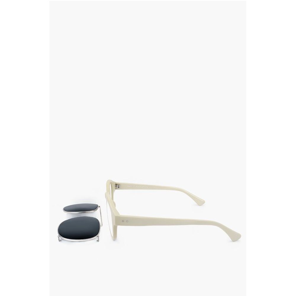Linda Farrow Beige Haircalf Sunglass