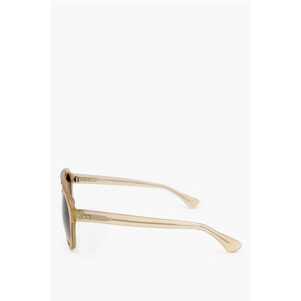 Linda Farrow Yellow Haircalf Sunglass