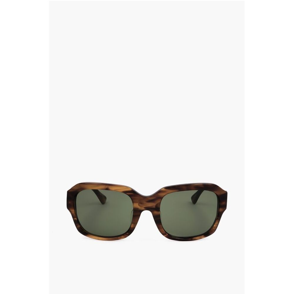 Linda Farrow Brown Haircalf Sunglass