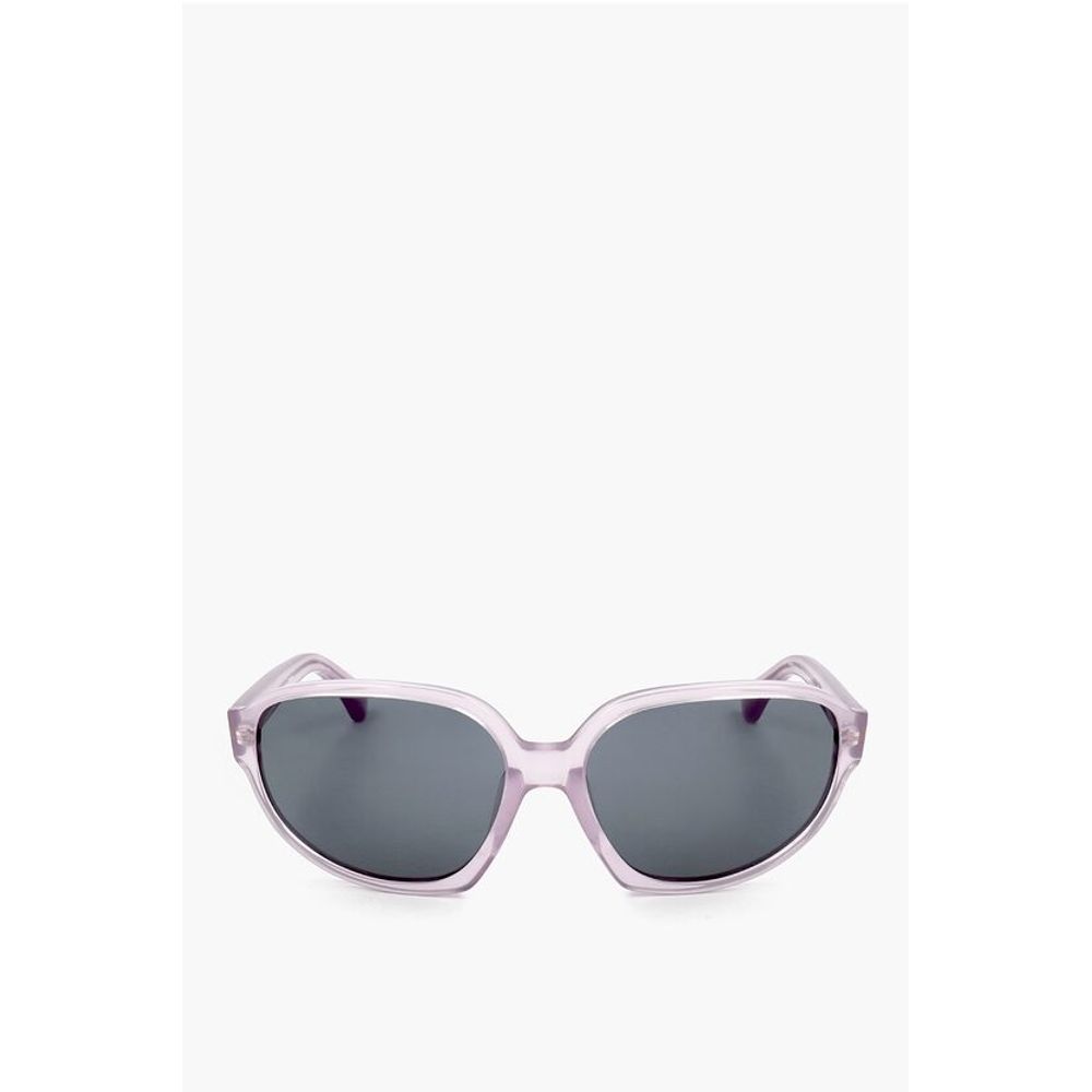 Linda Farrow White Haircalf Sunglass