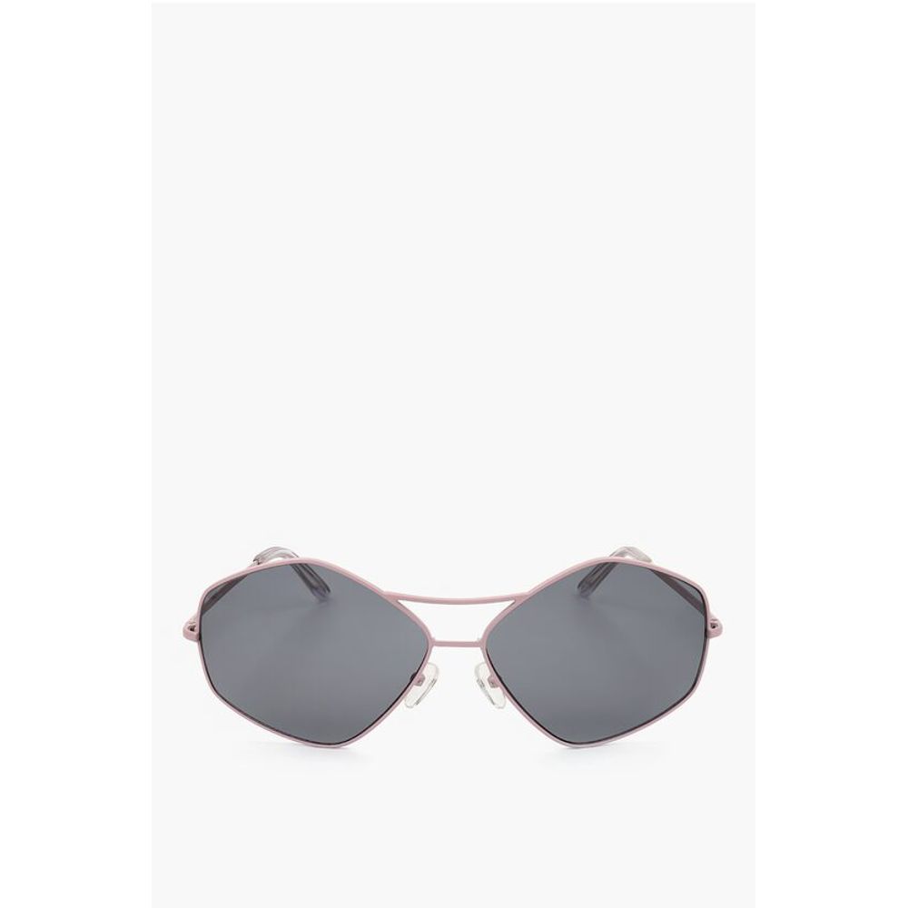 Linda Farrow Silver Metal Sunglass