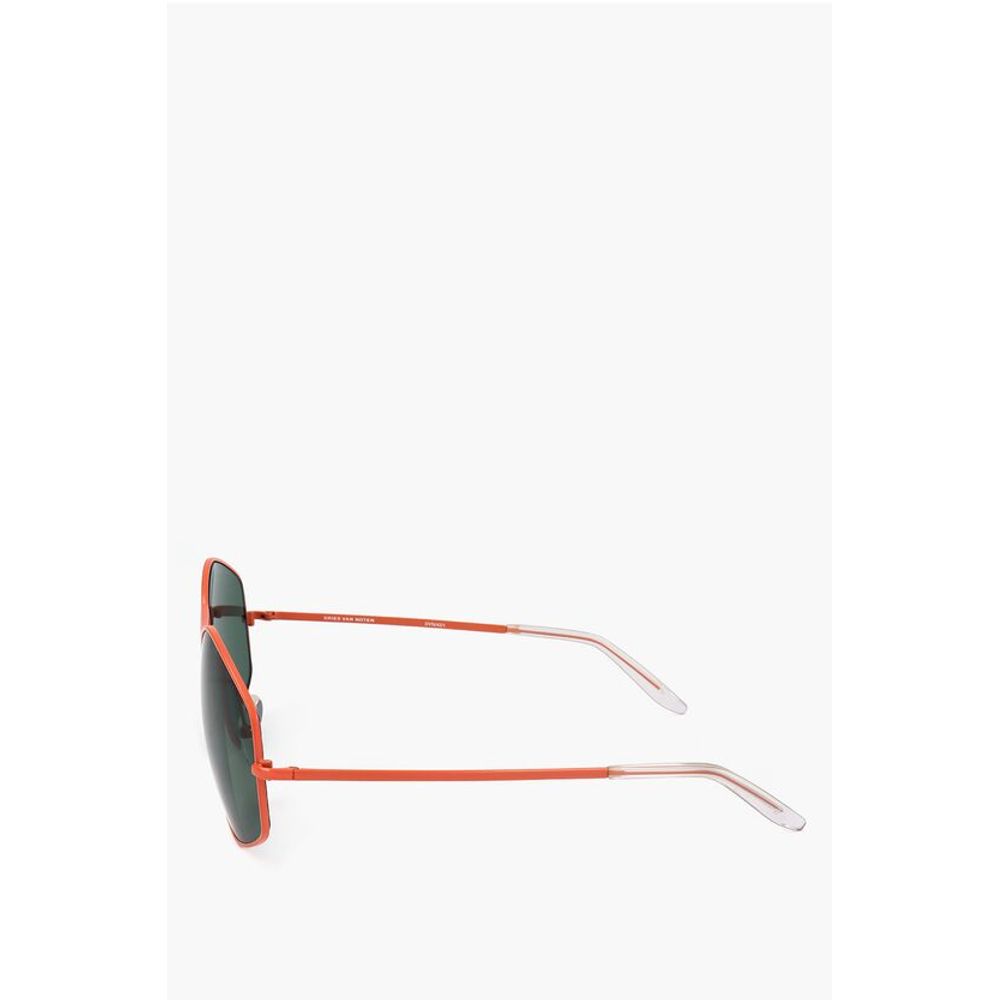 Linda Farrow Green Metal Sunglass