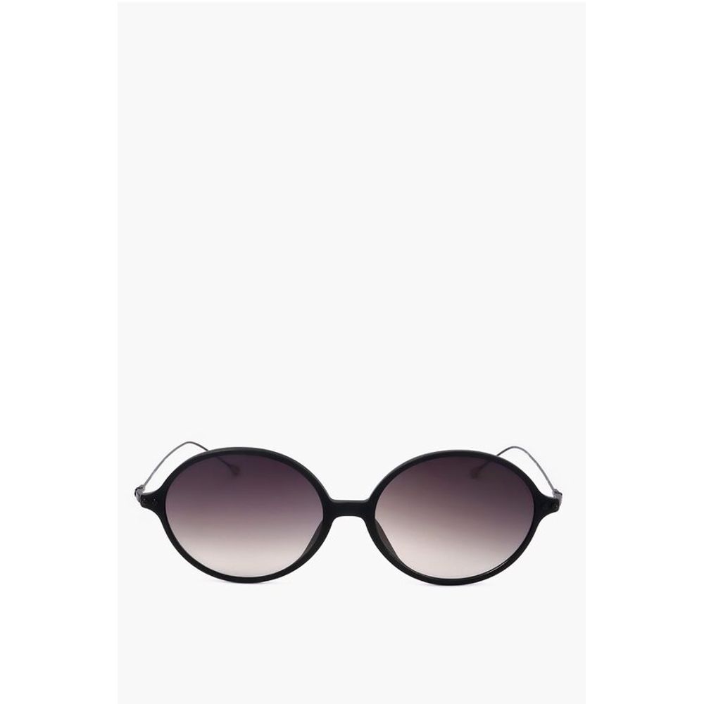 Linda Farrow Black Haircalf Sunglass