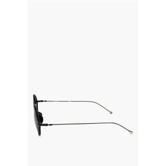 Linda Farrow Black Haircalf Sunglass