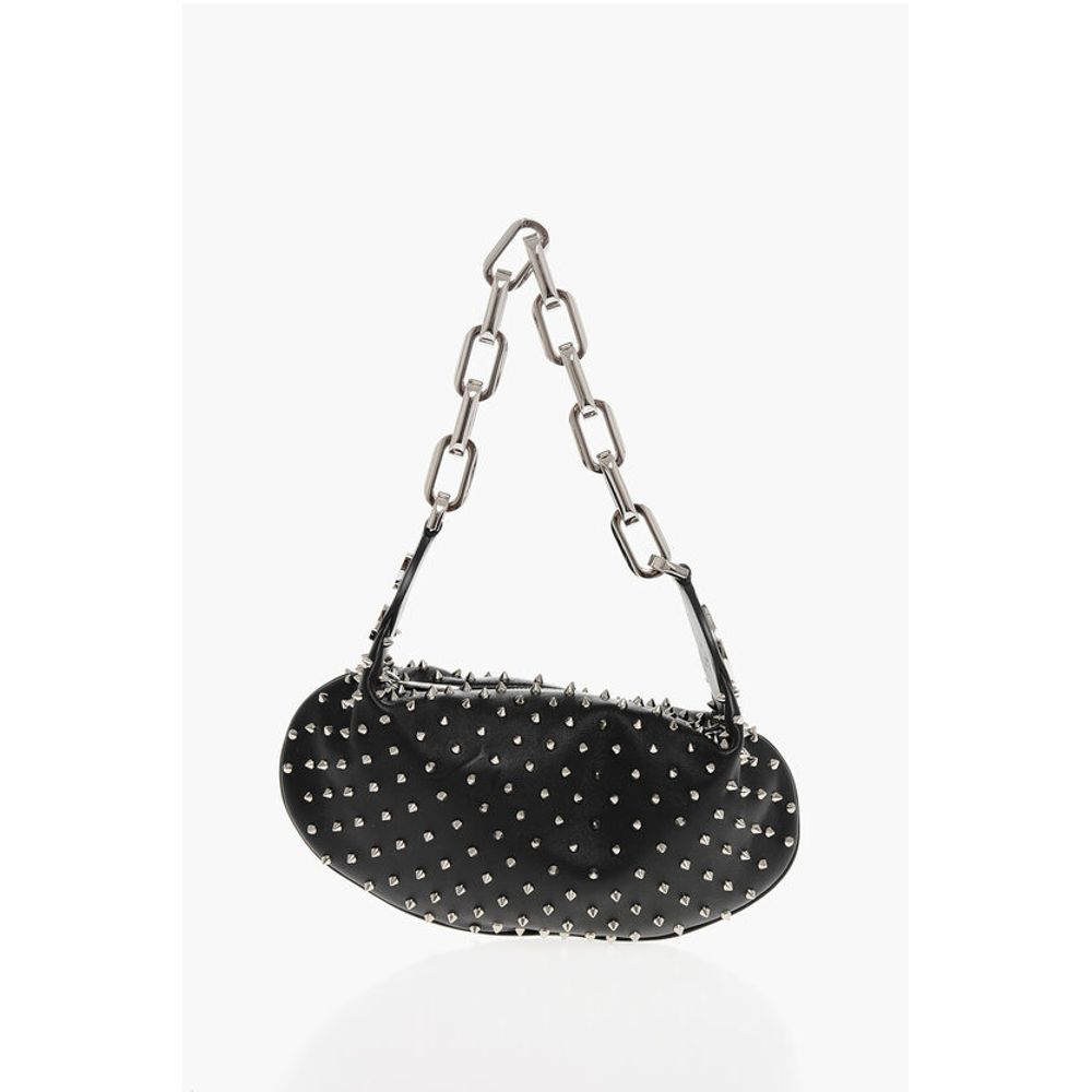 Christian Louboutin Black Calfskin Shoulder Bag