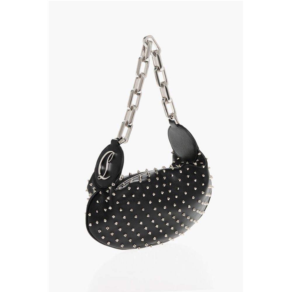 Christian Louboutin Black Calfskin Shoulder Bag