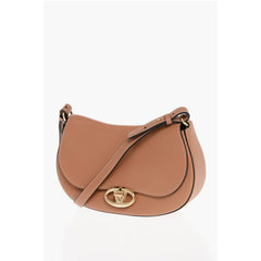 Valentino Brown Calfskin Shoulder Bag