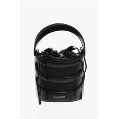Alexander McQueen Black Calfskin Tote Bag