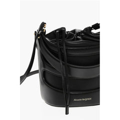 Alexander McQueen Black Calfskin Tote Bag