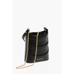 Alexander McQueen Black Calfskin Shoulder Bag