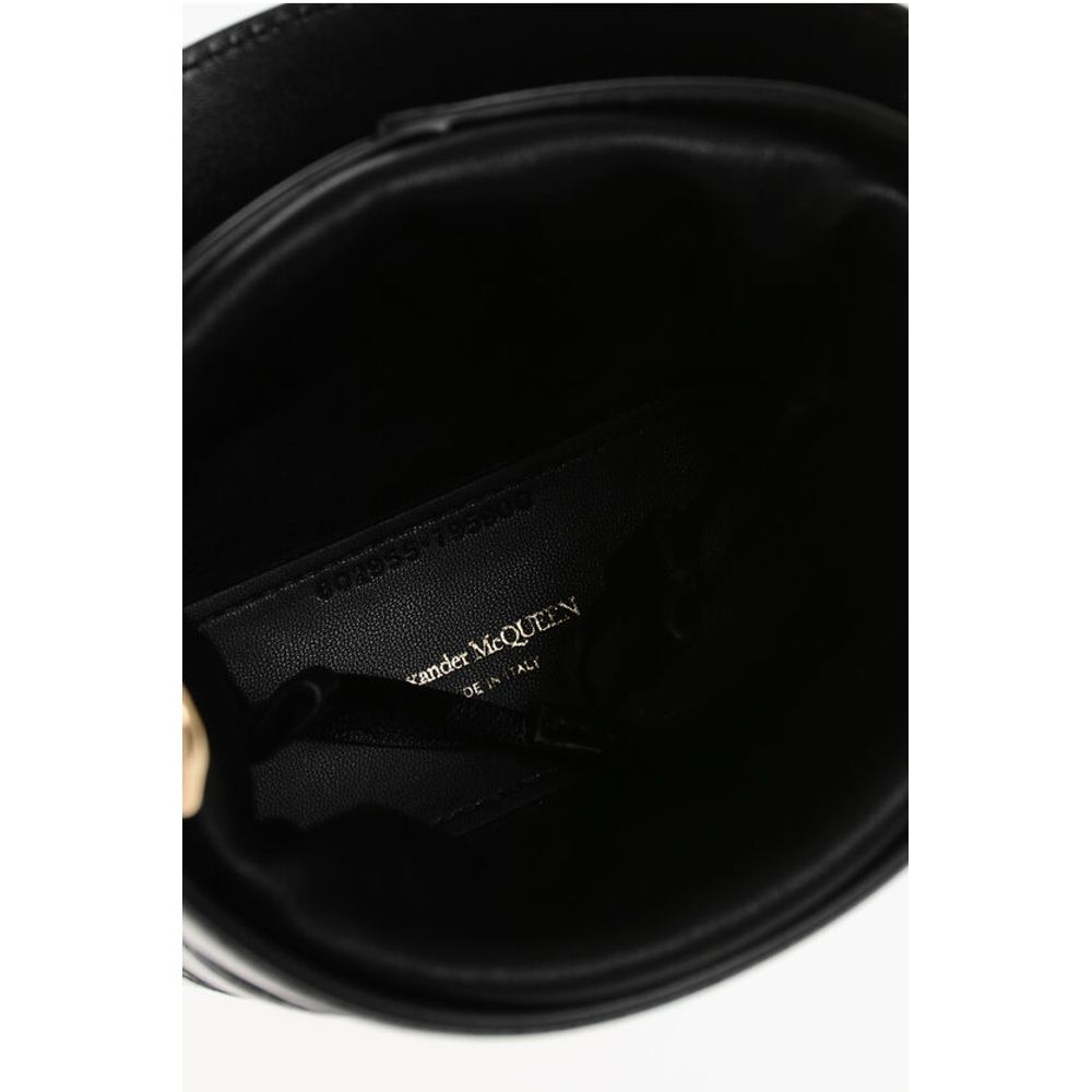 Alexander McQueen Black Calfskin Shoulder Bag