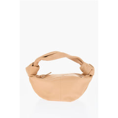 Bottega Veneta Beige Lambskin Tote Bag