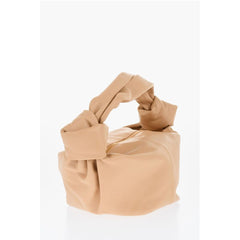 Bottega Veneta Beige Lambskin Tote Bag
