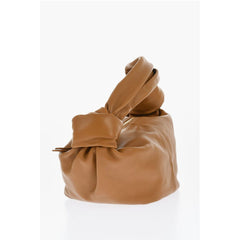 Bottega Veneta Brown Lambskin Tote Bag