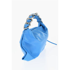 Burberry Blue Calfskin Shoulder Bag