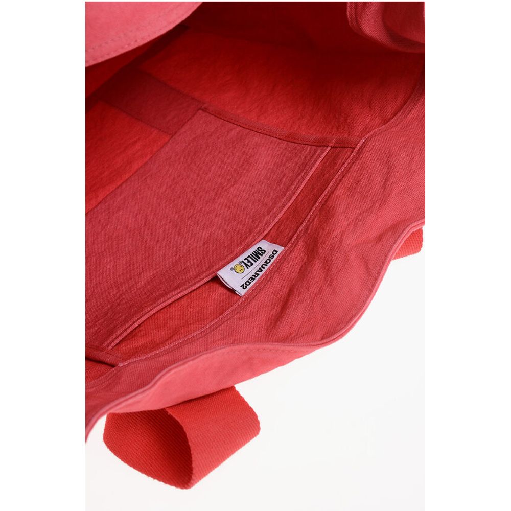 Dsquared² Multicolor Cotton Tote Bag