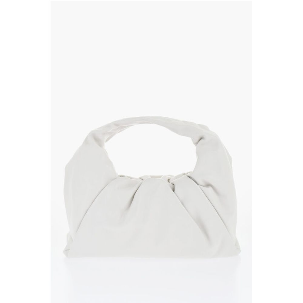 Bottega Veneta White Cowhide Tote Bag