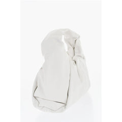 Bottega Veneta White Cowhide Tote Bag