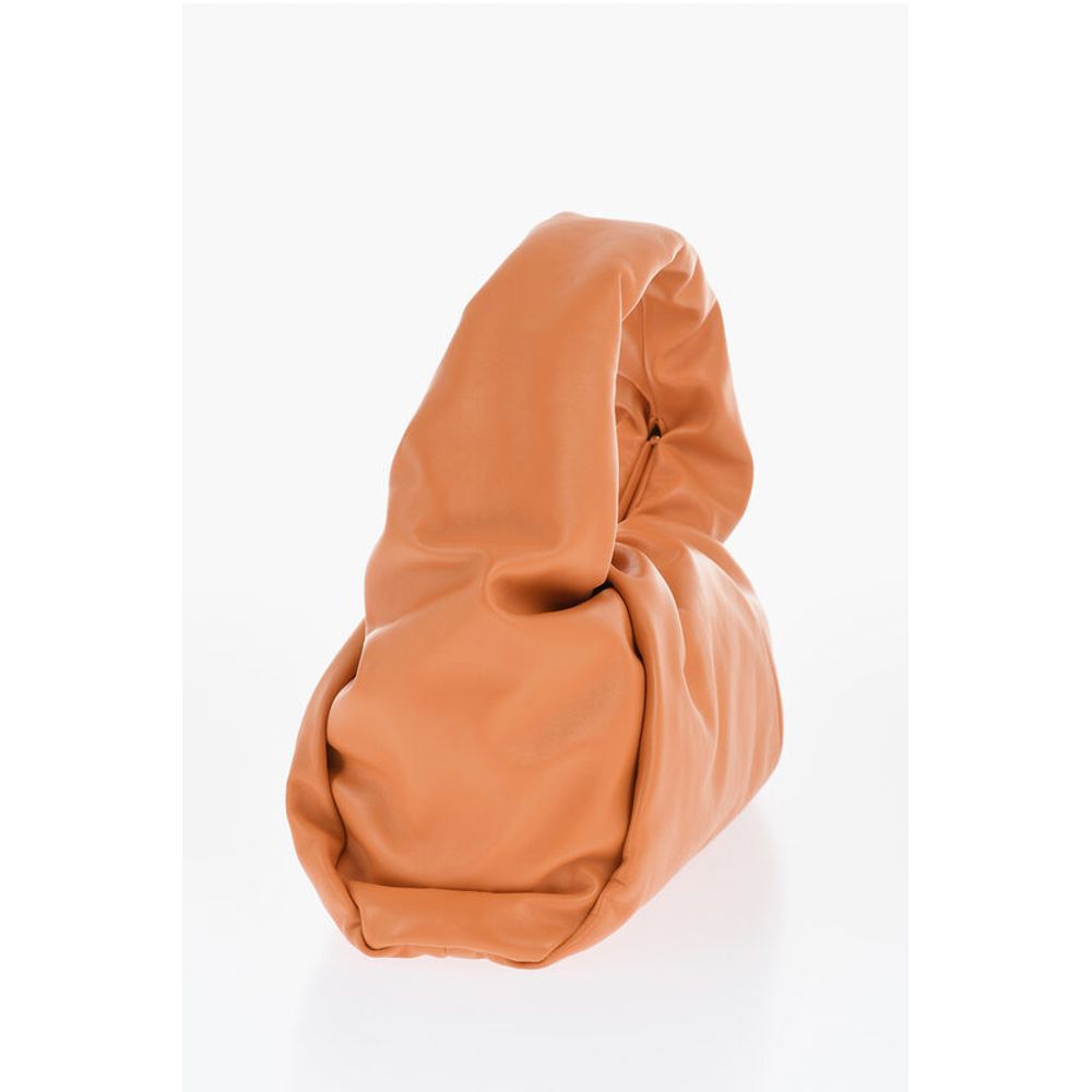 Bottega Veneta Orange Cowhide Tote Bag