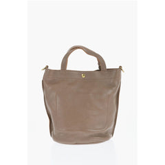 Il Bisonte Beige Leather Shoulder Bag