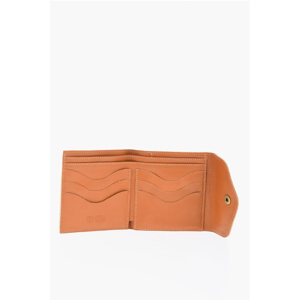 Il Bisonte Orange Leather Wallet